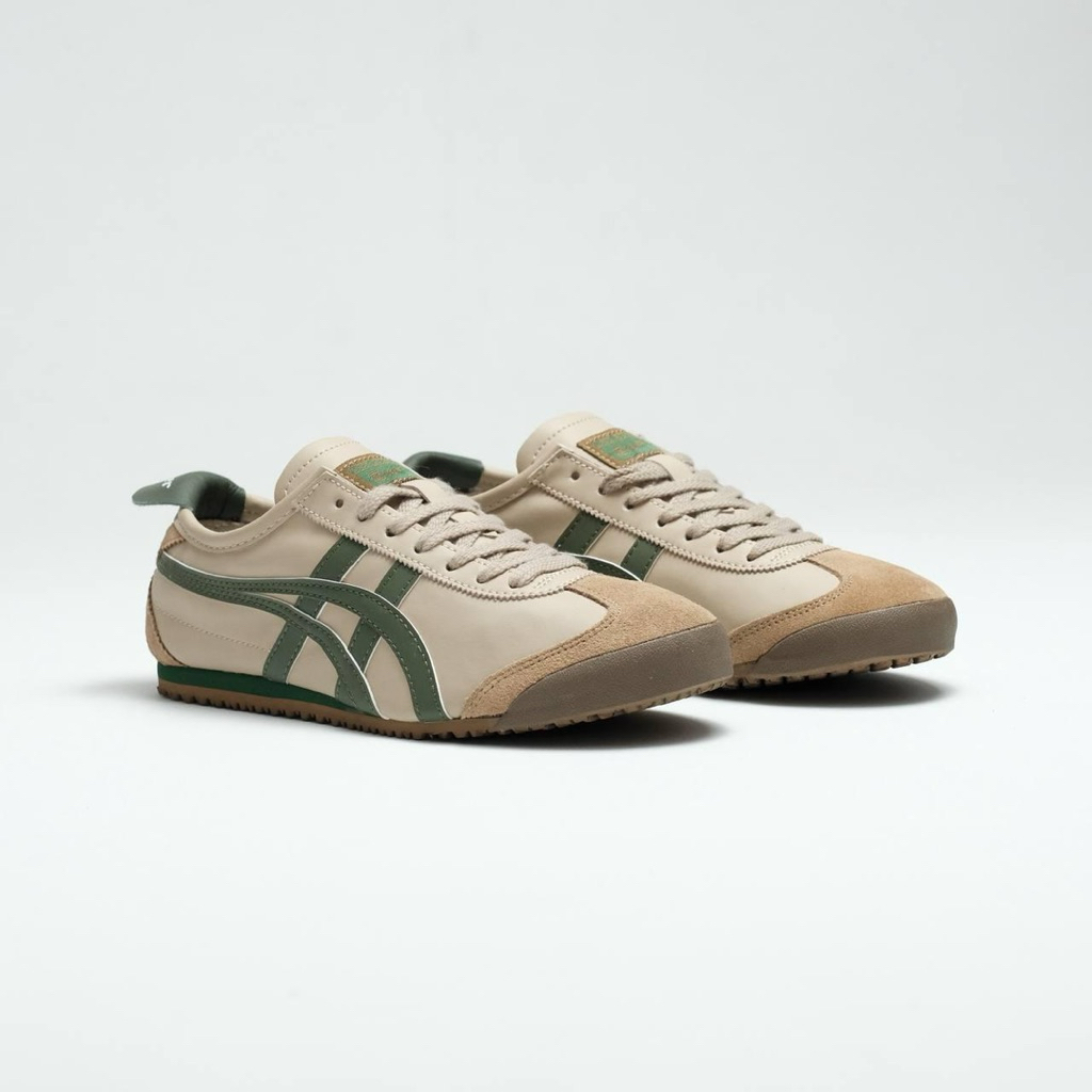 " Onitsuka Tiger Mexico Beige Green "