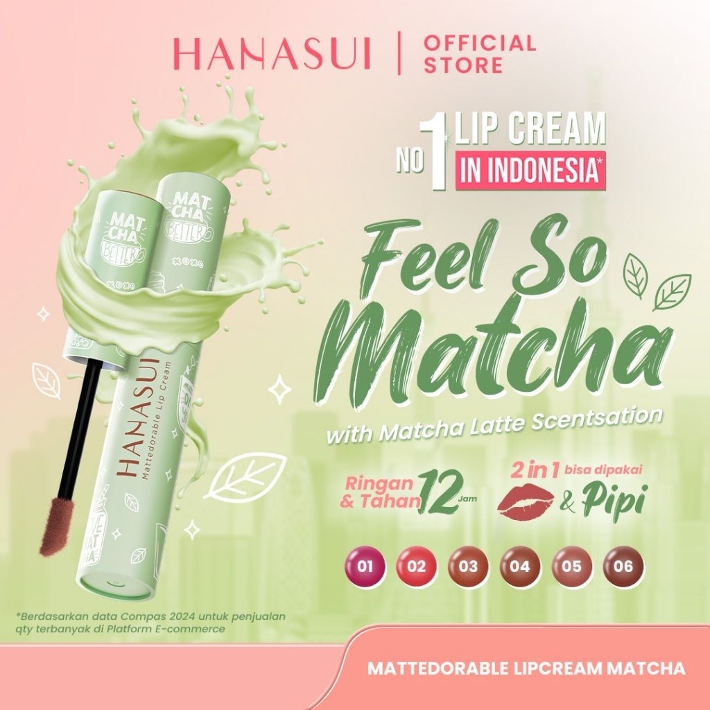 Lipstik Hanasui mattedorable