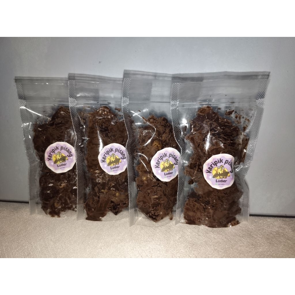 Keripik pisang Lumer Kemasan Pouch