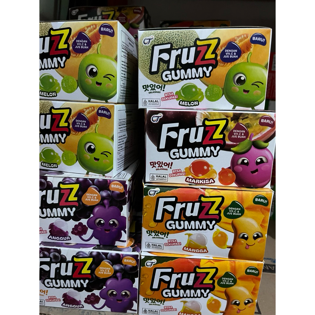 Fruzz Gummy permen buah