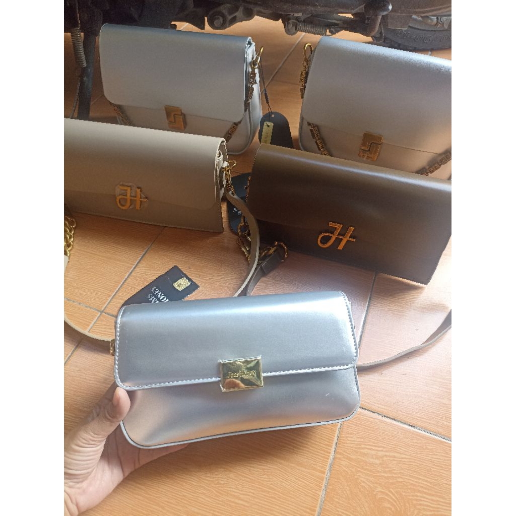 sling bag Jims Honey silver