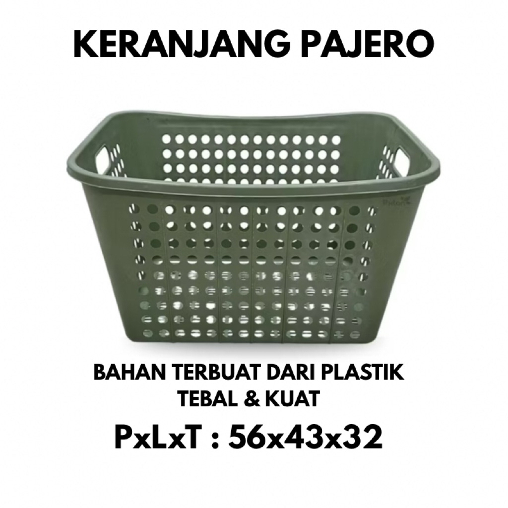 Keranjang Baju Kotor Pajero / Keranjang Pakaian / Laundry Storage Box
