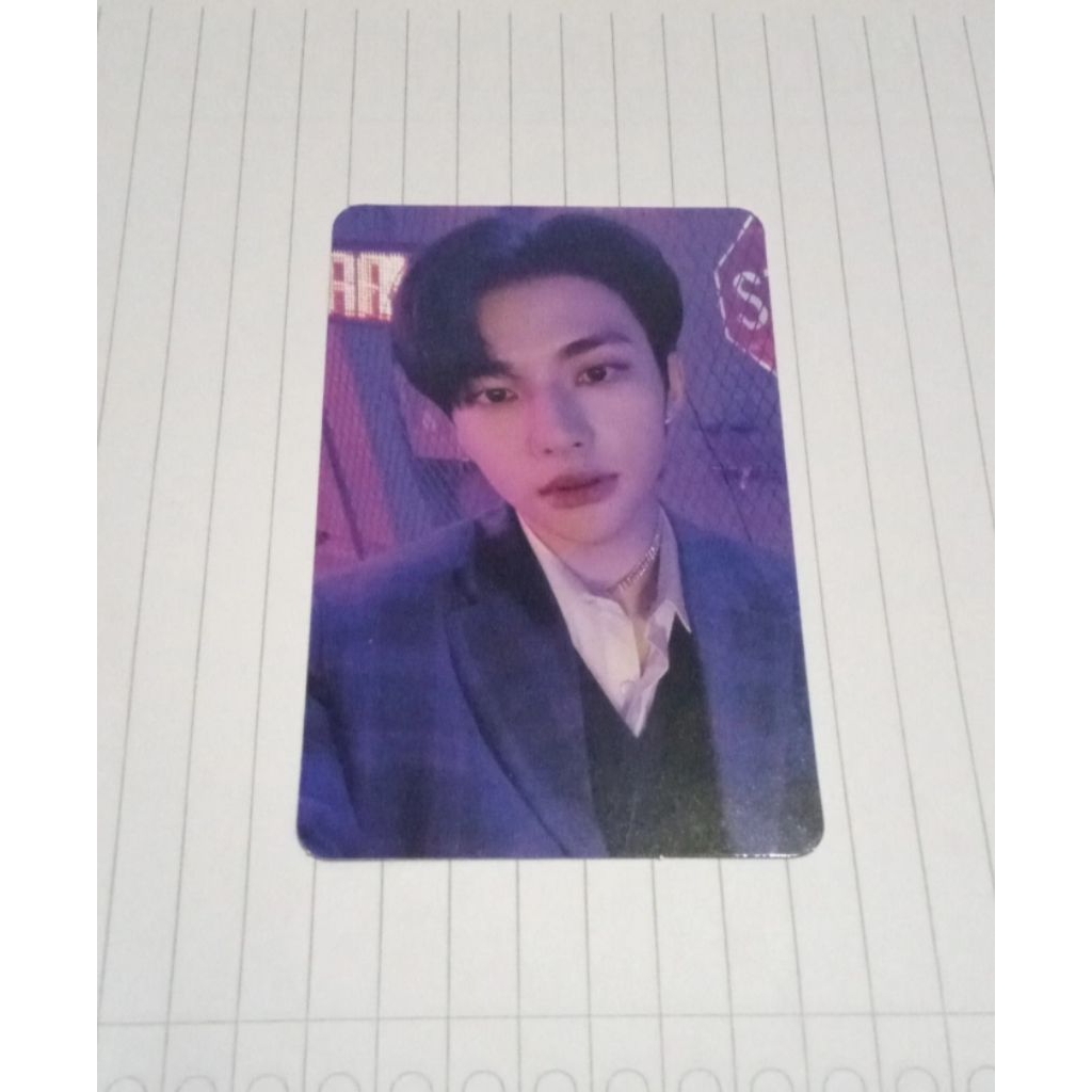 CLEARANCE SALE / Photocard Straykids Hyunjin Album Noeasy Maxident 5-star Rock Star ATE HOP KARMA pc