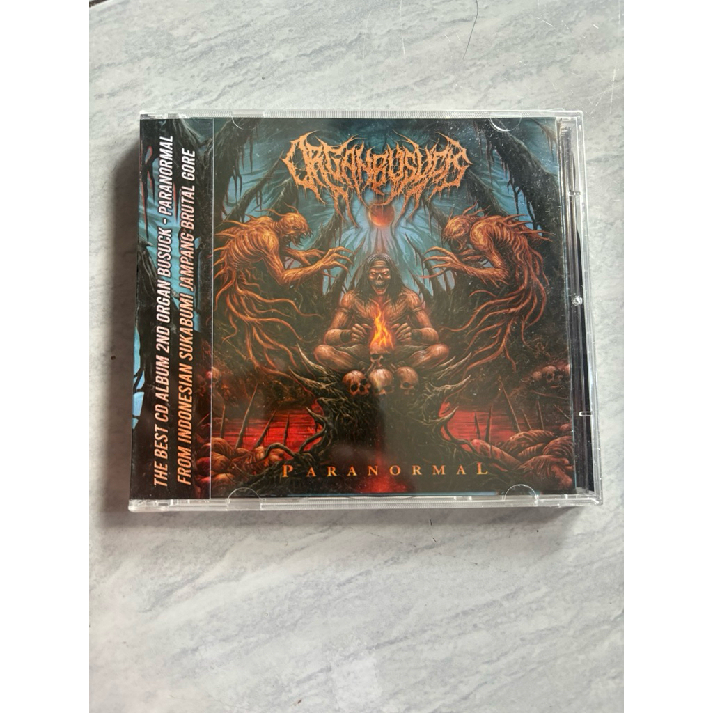 ORGAN BUSUK paranormal - CD ORIGINAL released By Madat records