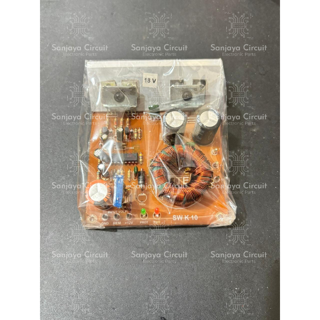 Kit Inverter DC to DC CT 12V to 18V 24V 32V CT