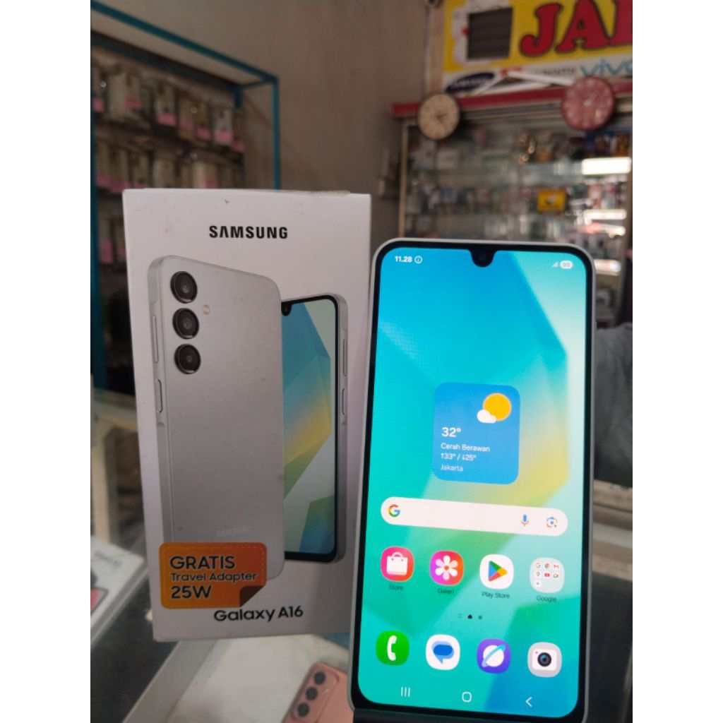 HP SECOND MURAH BERGARANSI SAMSUNG A16 RAM 8/256 KOTAK