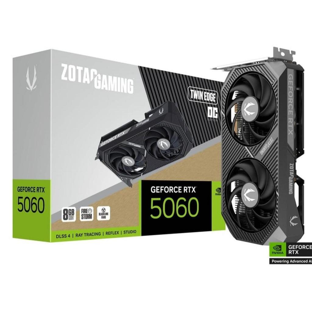VGA NVDIA ZOTAC RTX 5060 8GB GDDR7 DUAL FAN