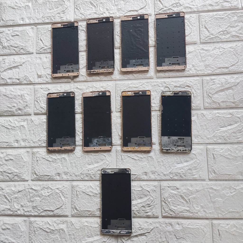 Frame Xiaomi Redmi 3 -  3S Tatakan LCD Original Copotan - Dudukan Layar HP | Abhira Store