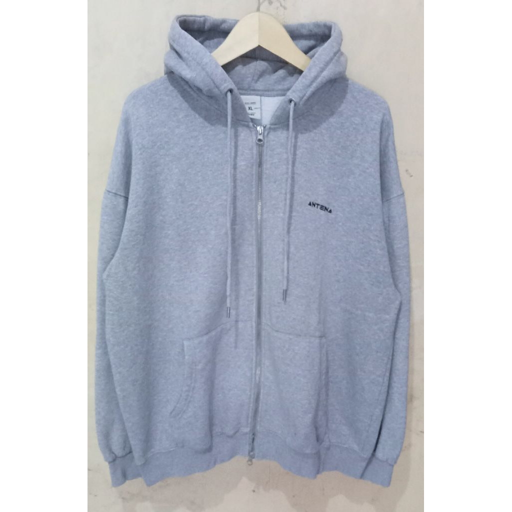 Hoodie zipper FP142 abu misty