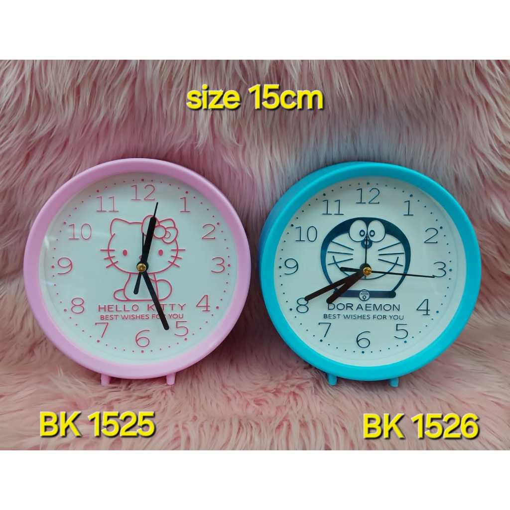 Promo Jam Beker Alarm Jam Meja Karakter Kartun Unik 1525