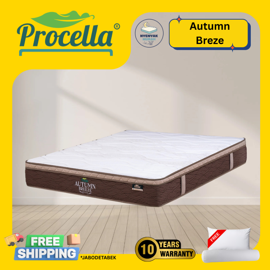 Kasur Springbed PROCELLA Autumn Breeze - Kasur Saja Size 100x200 120x200 160x200 180x200 200x200