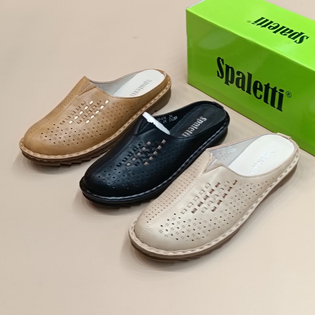 #Real Baru Spaletti# Sandal Bustong Original Spaletti Import Best Seller
