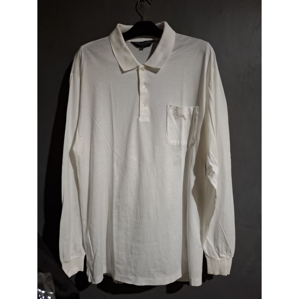 Vintage Christian Dior Sport Polo Shirt for Golf size L
