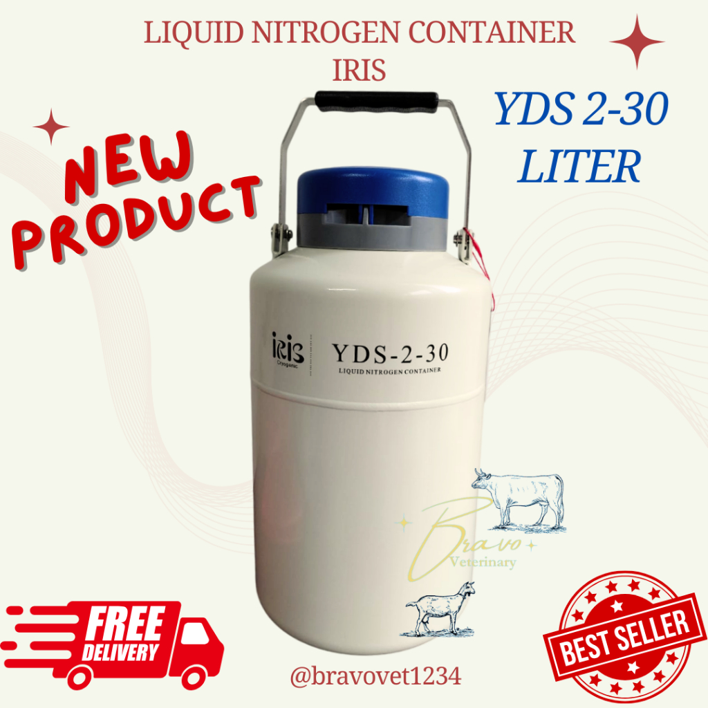 Tabung Container YDS 2-30 liter IRIS Cryogenic Liquid Nitrogen (N2) Cair