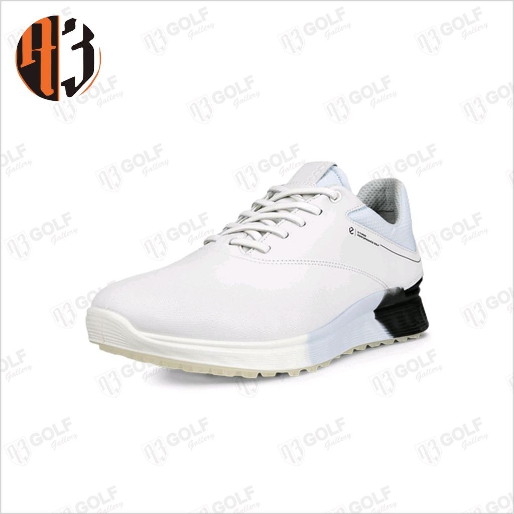 ECCO SHOES 23 MEN'S GOLF S THREE 60613 WHITE/BLACK/AIR