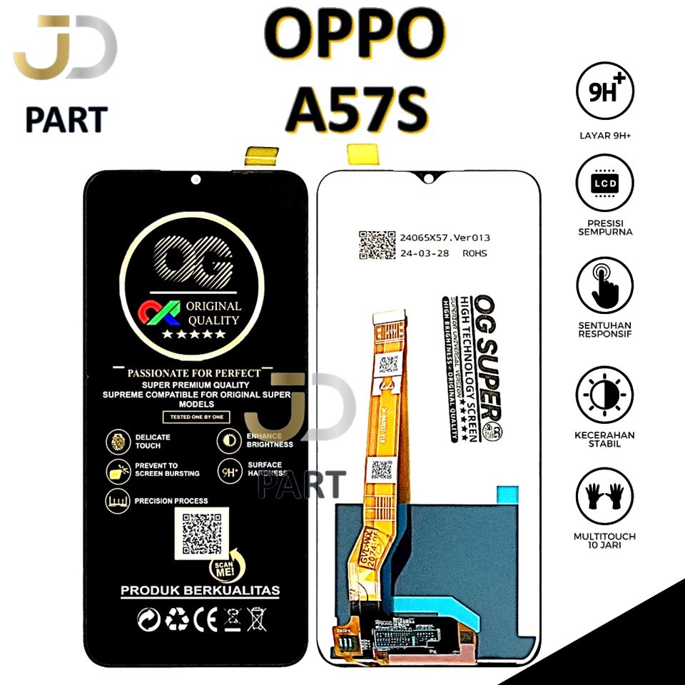 LCD TOUCSCREEN OPPO A57S 2022 ORIGINAL 100% FULLSET COMPLETE