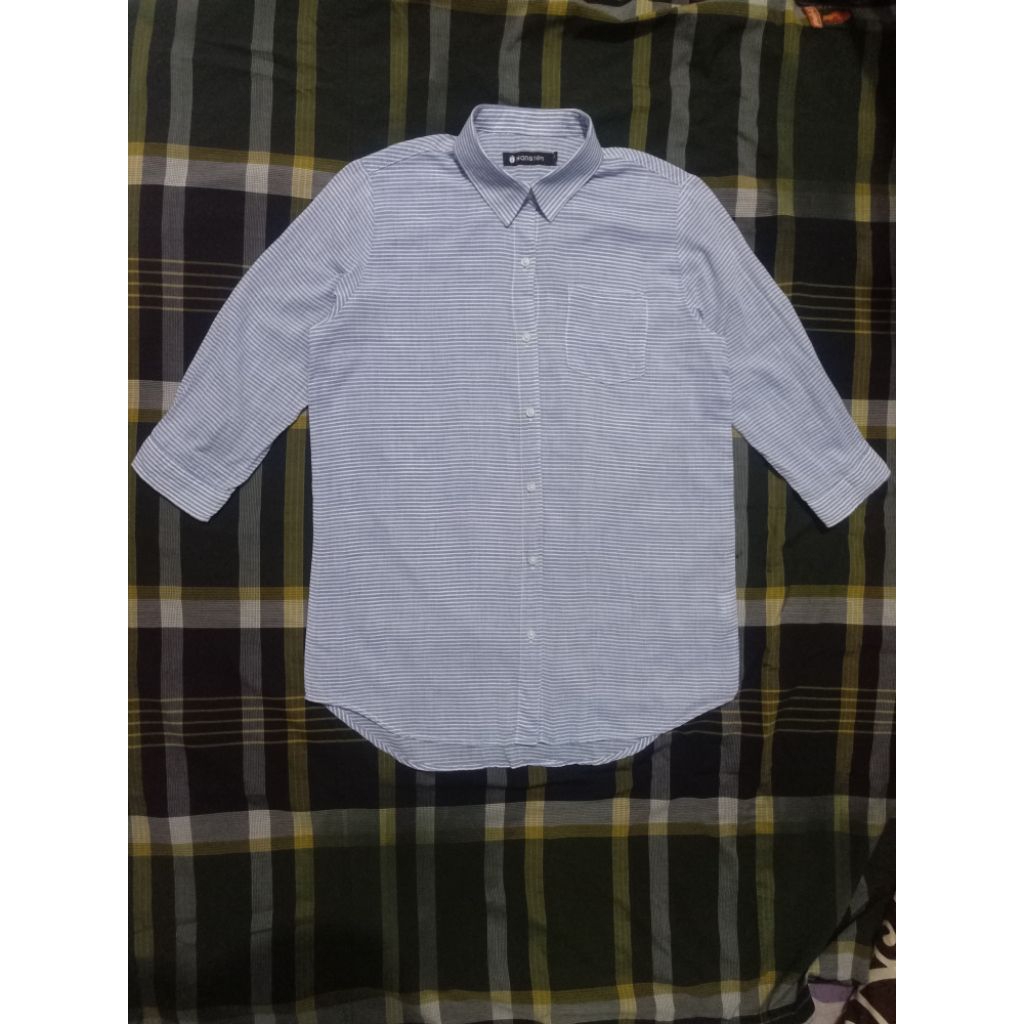 Kemeja Salur Hangten lengan 3/4 SZ M