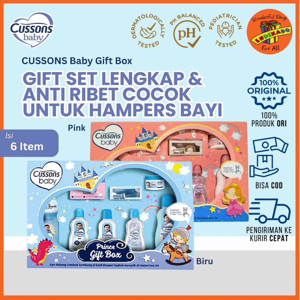 CUSSONS BABY GIFT BOX - PAKET BABY GIFT