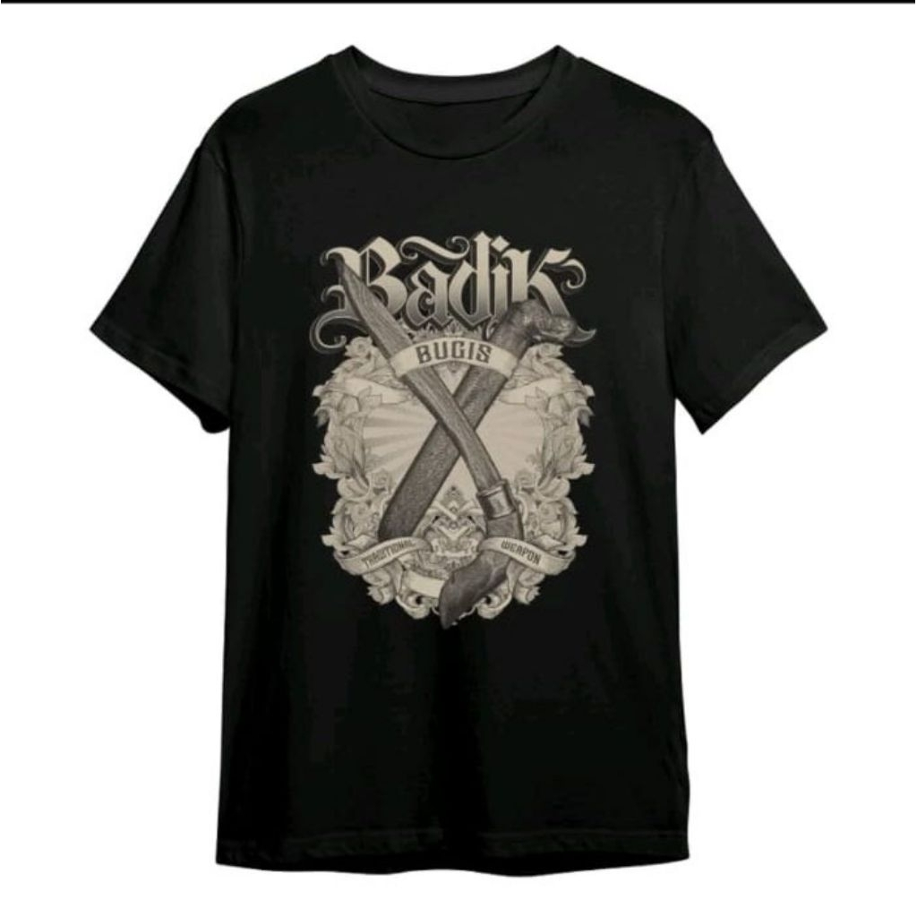 Kaos Distro Badik Bugis