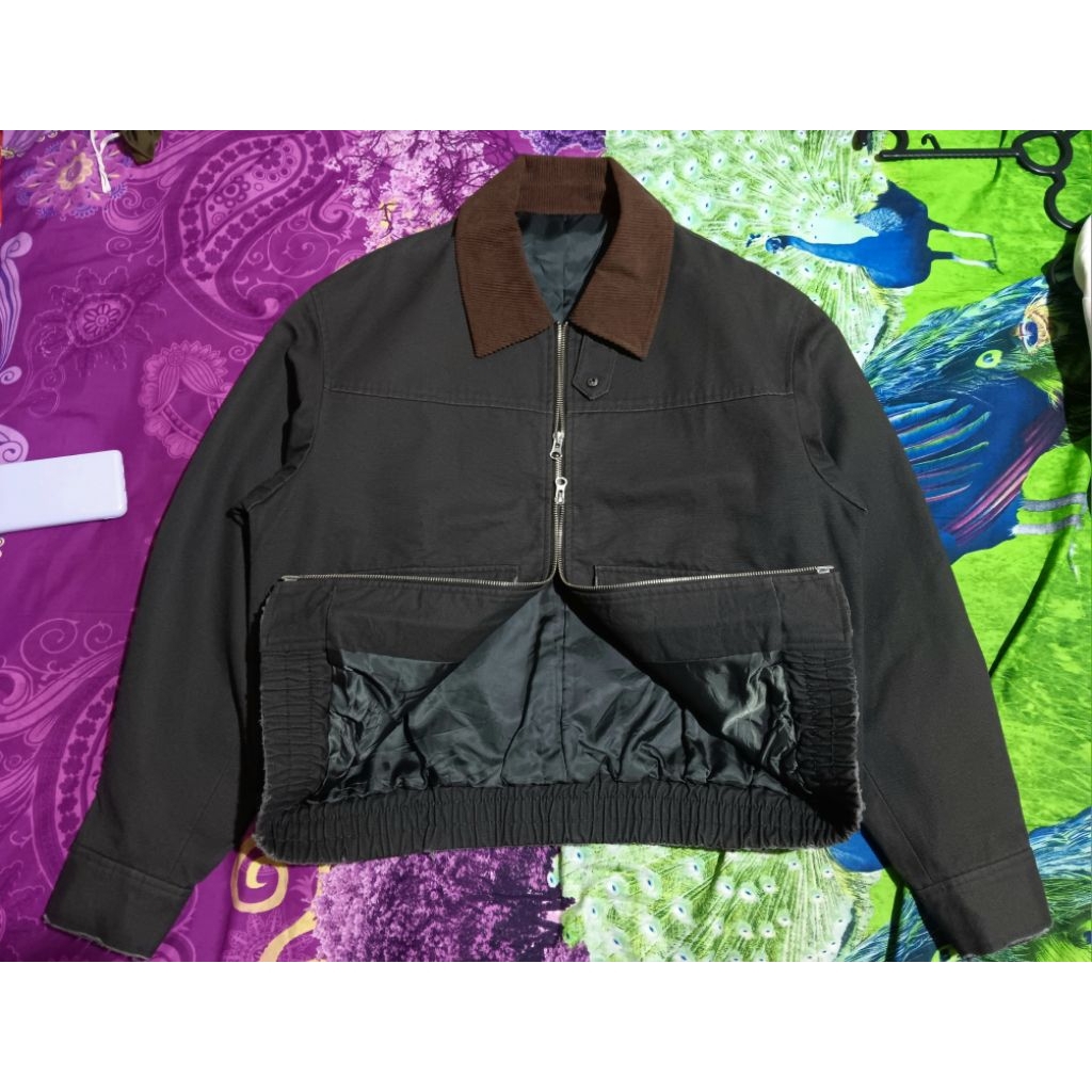 DRAW FIT heritage hunting blouson jacket [KHAKI]