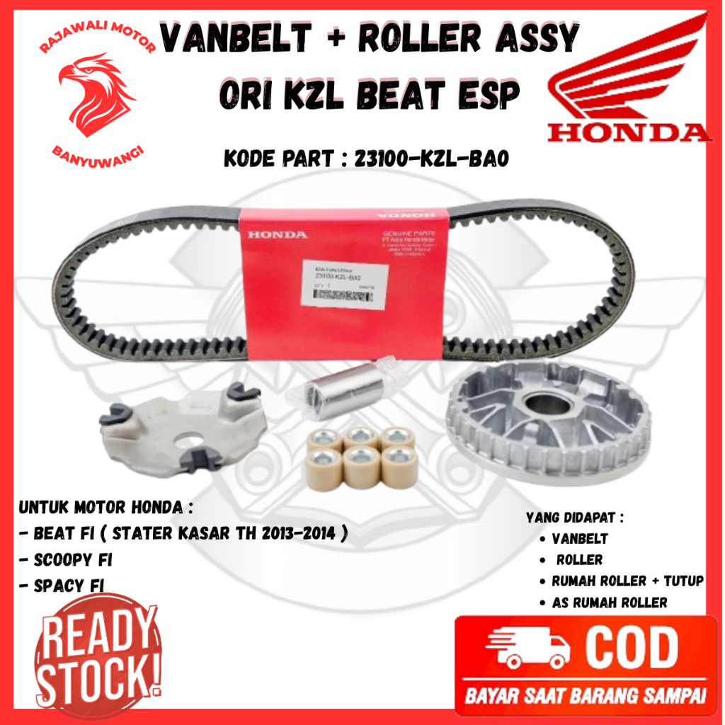 vanbelt beat fi ori / vanbelt beat fi / vanbelt honda beat fi stater kasar / penbelt beat fi KZL