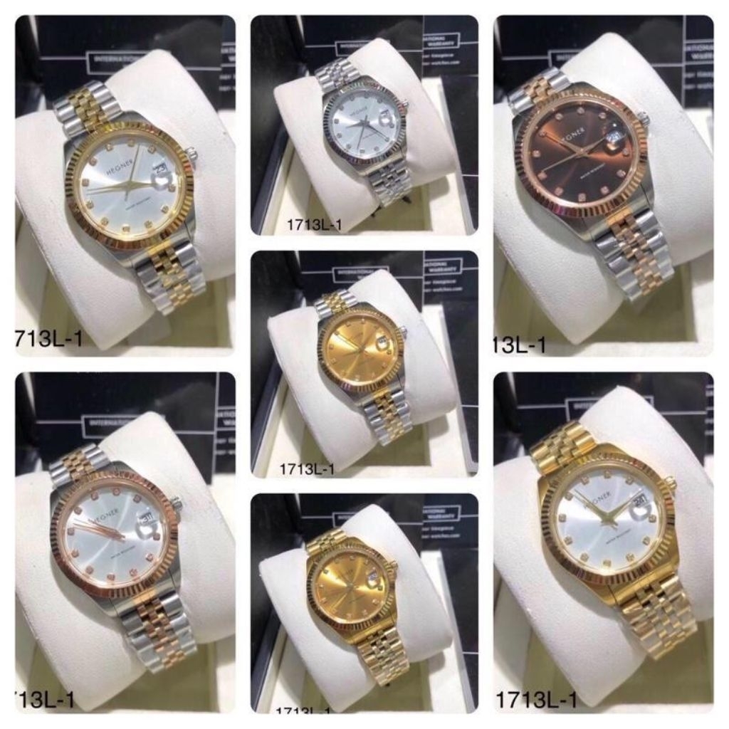 JAM TANGAN WANITA ORIGINAL HEGNER 1713/1713 HEGNER 1713ORIGINAL / HEGNER 1713