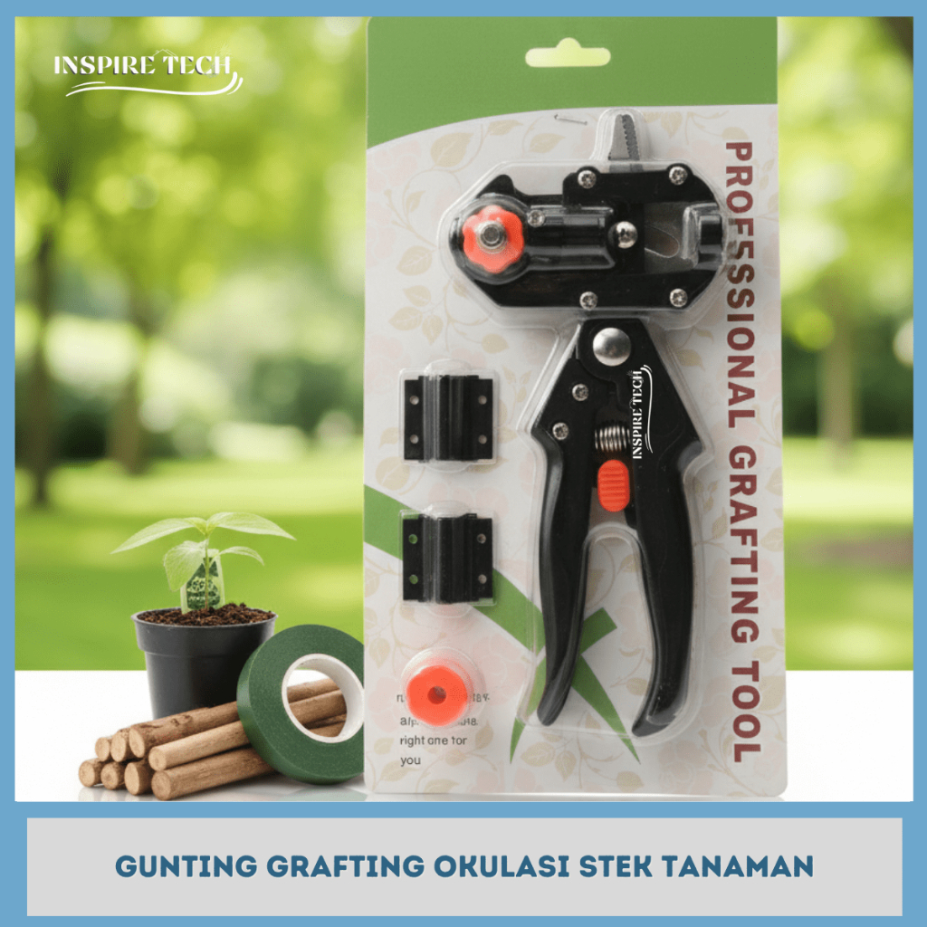 Gunting Grafting Okulasi Stek Tanaman / Alat  Sambungan dan Pangkas Pohon Tanaman Kebun Pruning Tool