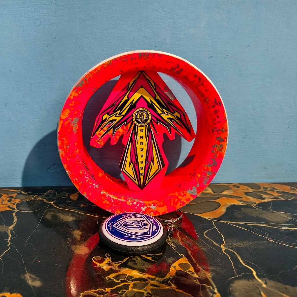 Bladu/golongan sanz jose motif gundam pink
