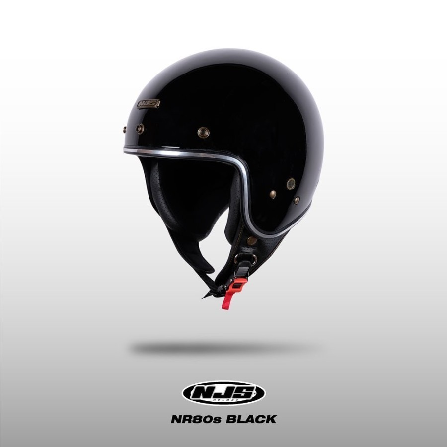 NJS NR80's Solid List Chrome - Helm Retro | Helm NJS | NJS Retro | Retro | NJS NR80S | NR80S POLOS |