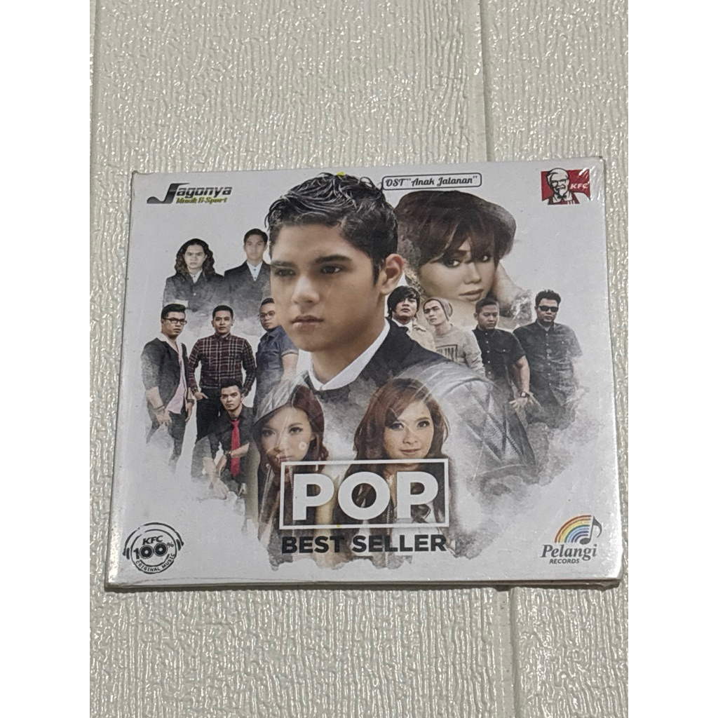 CD ALBUM VA POP BEST SELLER AL GHAZALI ANGKASA YUNI SHARA IWA K ORIGINAL