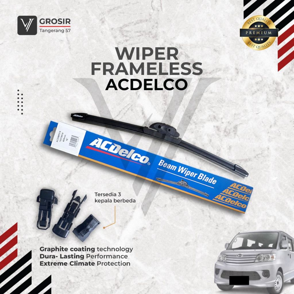 ACDELCO Wiper LUXIO 20-18 Frameless Beam