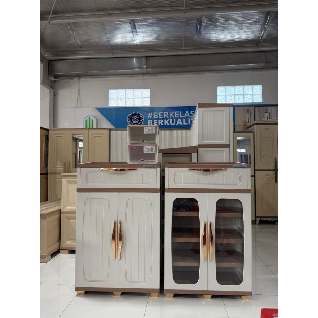 rak sepatu olymplast