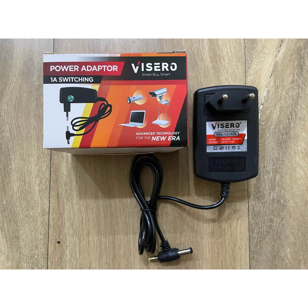 ADAPTOR 12V 1A JAK T VISERO
