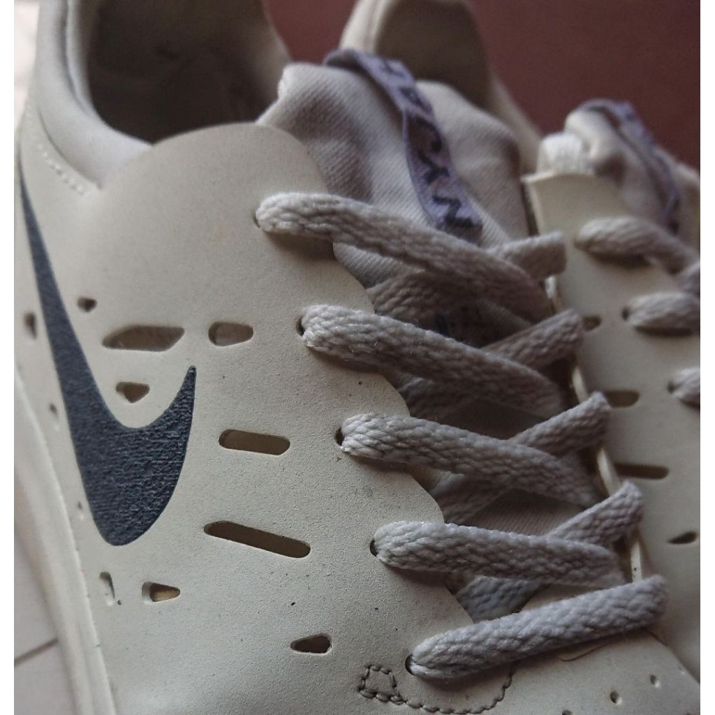 Nike SB Nyjah Sepatu Sneakers Original Putih Tulang/Sail White Bone Size 40 atau 7 (25cm)
