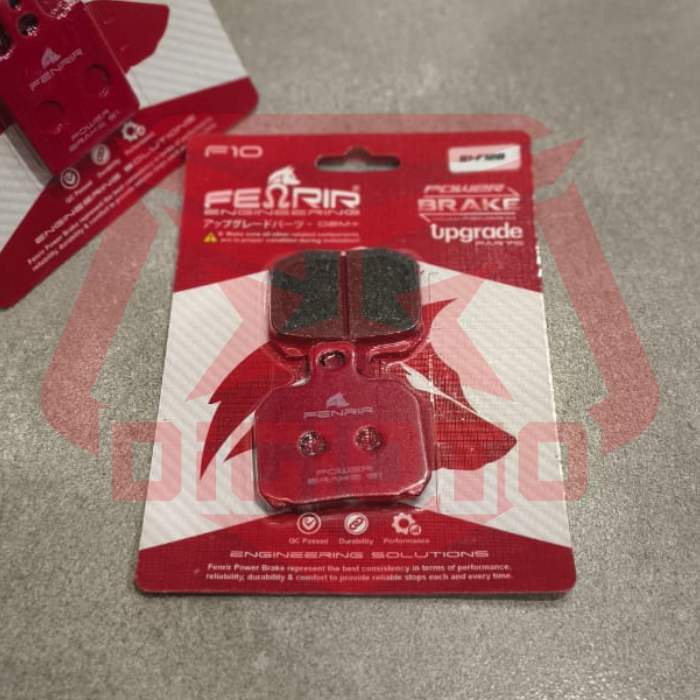 Kampas Rem Depan Fenrir untuk Brembo 2P 2 Piston S1-F128