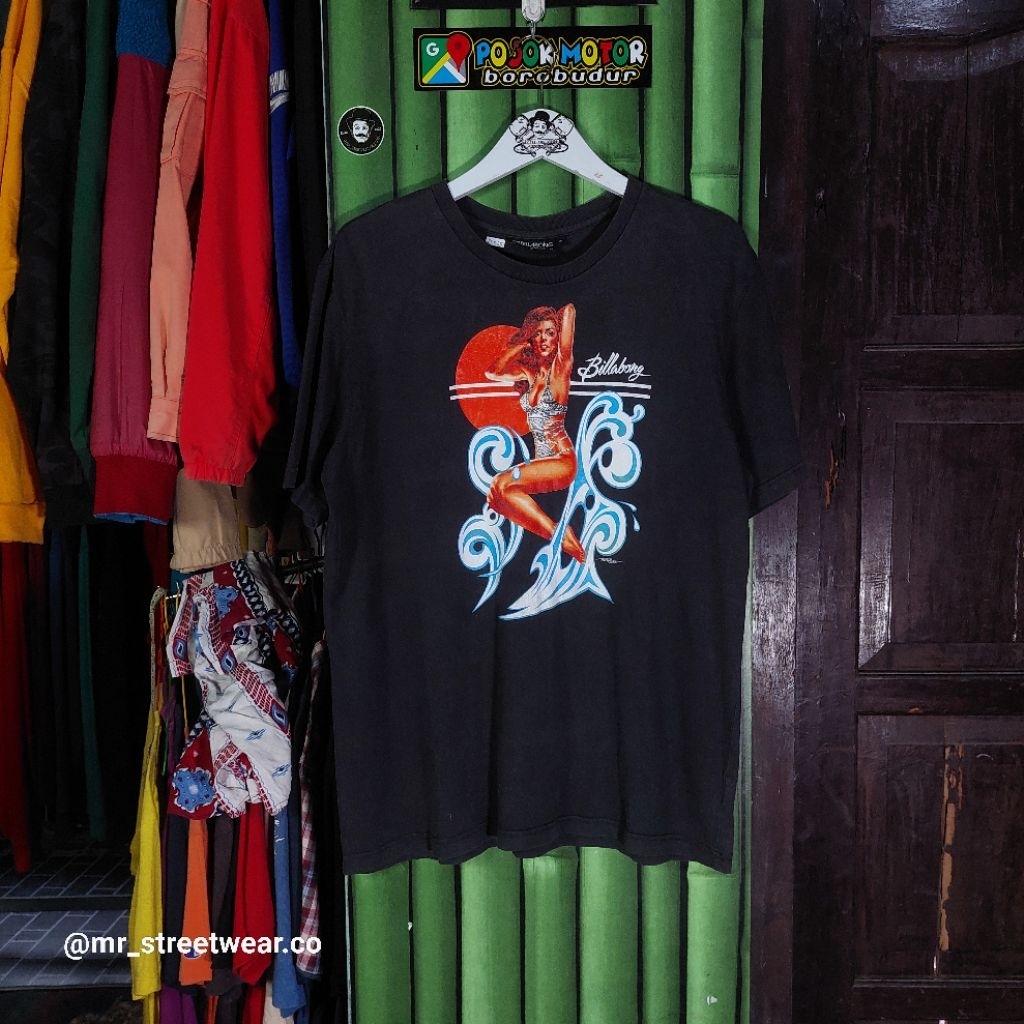 kaos T shirt billabong vintage rare item