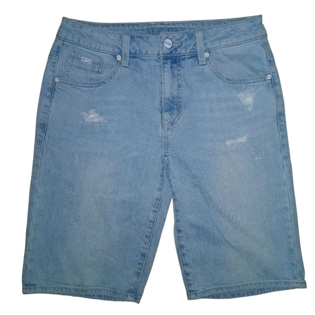 CELANA PENDEK SHORT PANTS GUESS DENIM PRELOVED FULL BRAND