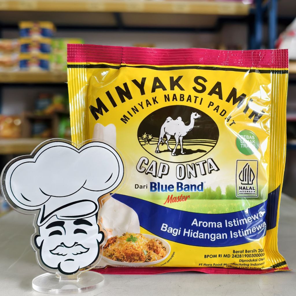 Minyak Samin Cap Onta Sachet 200Gr / Cap Onta Minyak Samin Sachet 200Gr