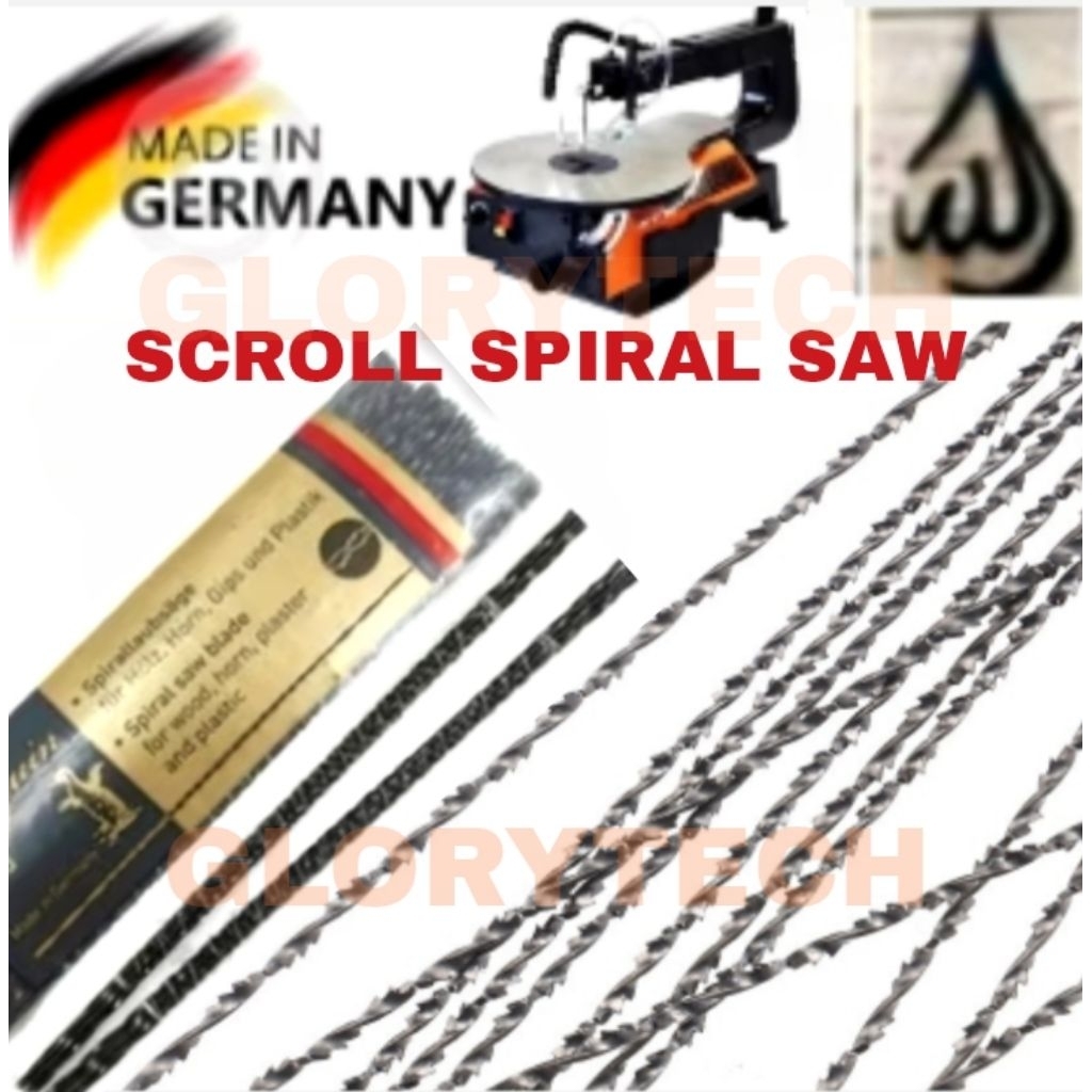 Mata Gergaji Scroll saw Spiral /Mata Gergaji Scroll Saw Spiral