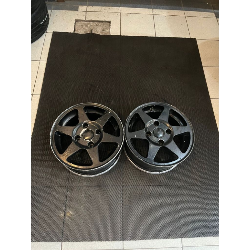 Velg bijian buat serep/cadangan R14 pcd 4x114.3