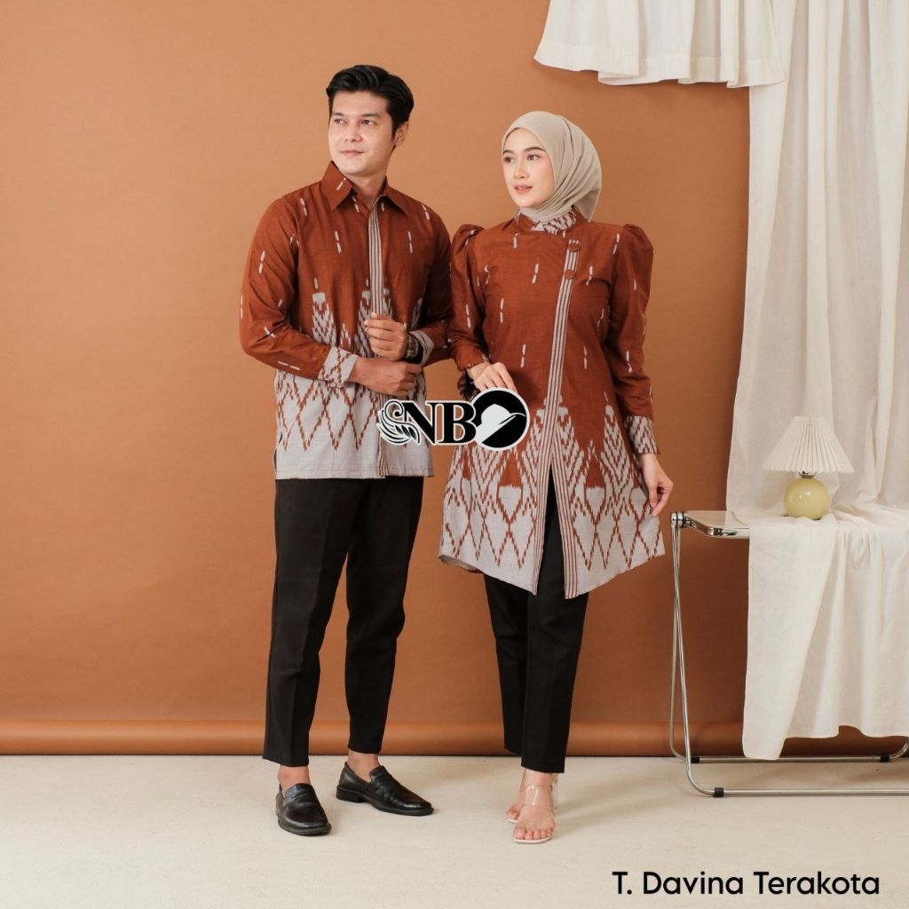 Baju Batik Couple Kemeja Batik Couple Tunik Batik Wanita Couple Tunik Batik Guru