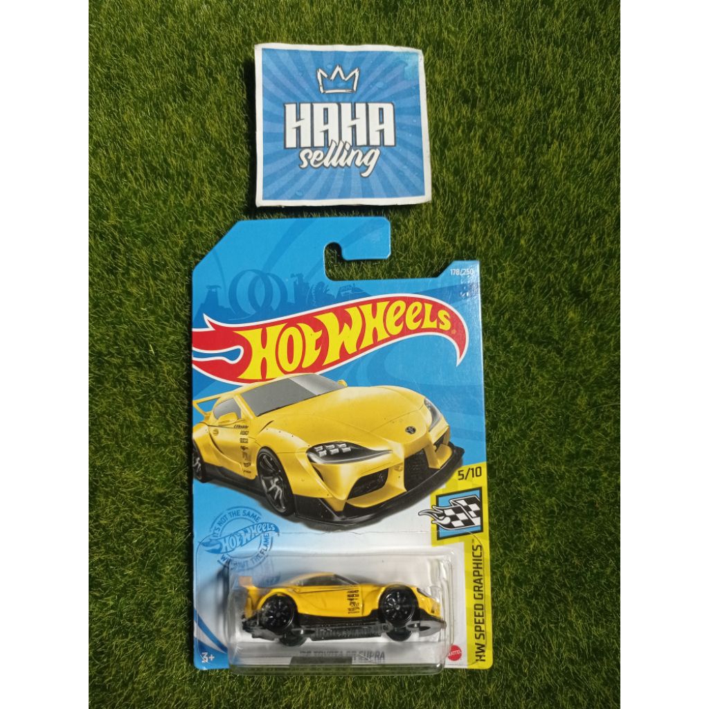 Hot Wheels '20 Toyota GR Supra - HW SPEED GRAPHICS™ - Rare Item Collection - Koleksi Mainan - Hot It