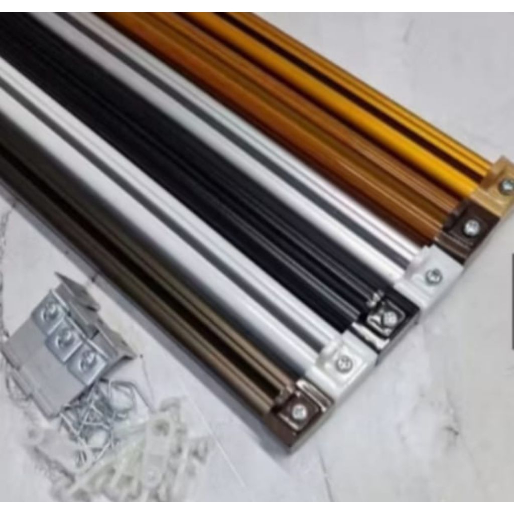 Promo Batang Gorden Rel Alkan Model Oval