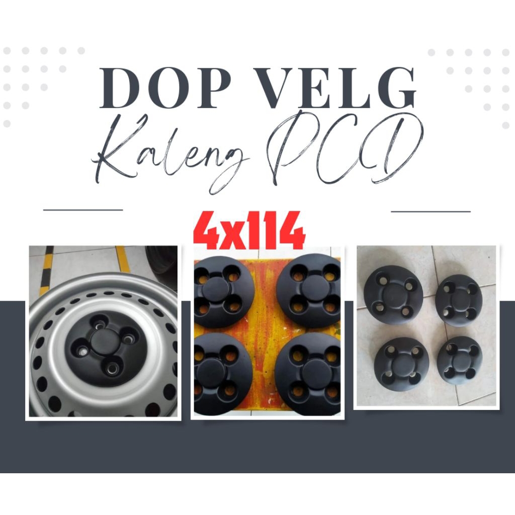 Dop Velg Mobil PCD 4x114 bisa untuk Ring13, Ring14 Ring15, Ring16, Ring17, Avanza Xenia Carry Wuling