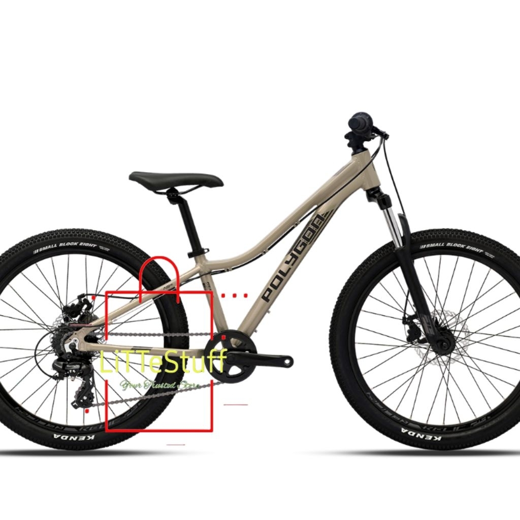 LitteStuff - Sepeda anak MTB 24 POLYGON RELIC 24
