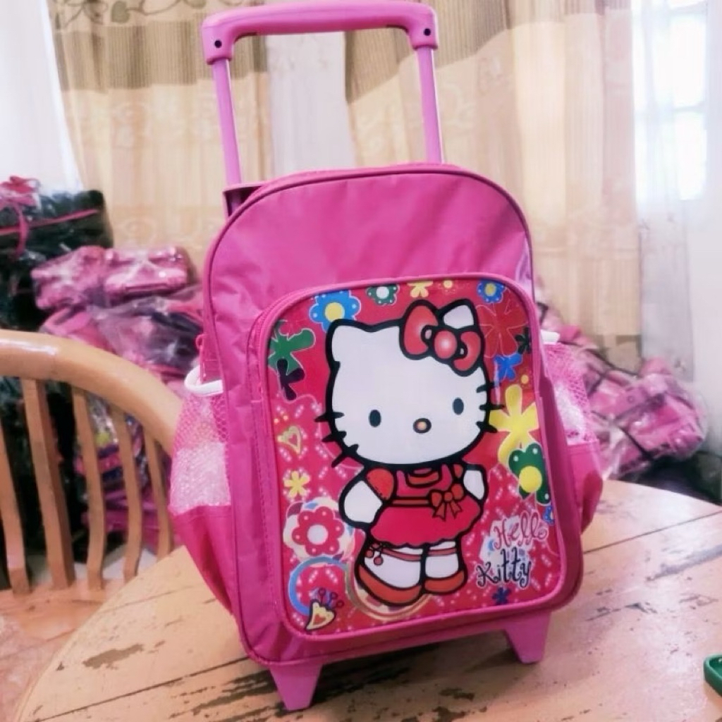 TAS TROLEY RODA / TEOLI RANSEL ANAK SEKOLAH CEWEK COWOK / TAS RODA SEKOLAH