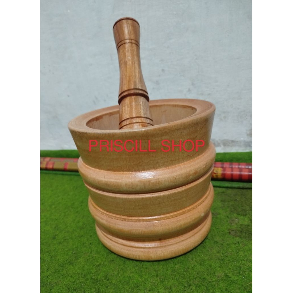LUMPANG KAYU MURAH/LUMPANG KAYU TRADISIONAL/TUMBUK AYU/ALAT PENUMBUK BESAR