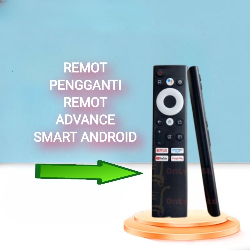 Remote Pengganti Remot TV ADVANCE Smart Android 43 inch 50 inch Non Voice