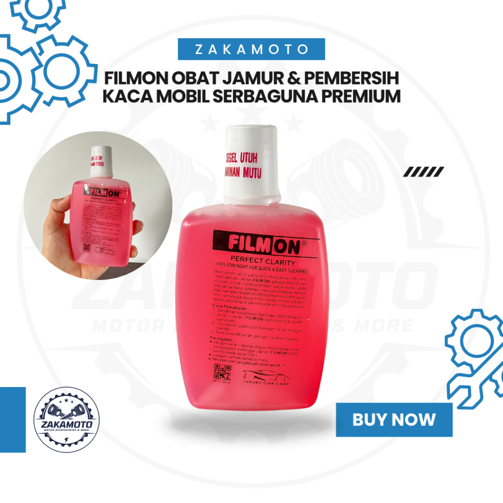 FILMON – Obat Jamur & Pembersih Kaca Mobil Serbaguna Premium