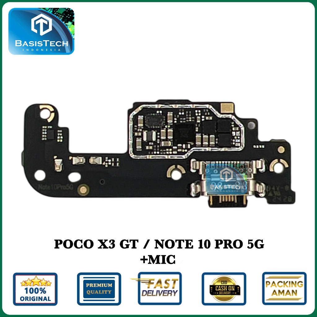 FLEXIBLE KONEKTOR PAPAN CAS FOR XIAOMI POCO X3 GT - REDMI NOTE 10 PRO 5G - ORIGINAL QUALITY